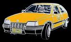 Opel Kadett pin- geel emaille, Verzenden, Nieuw, Transport, Speldje of Pin
