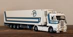WSI - Scania 143 Van de Plasse Transport, Hobby en Vrije tijd, Modelauto's | 1:50, Ophalen of Verzenden, Zo goed als nieuw, Bus of Vrachtwagen