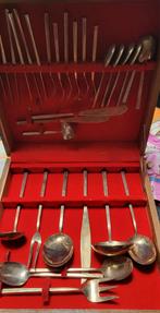 Vintage goudkleurige bestek, Antiek en Kunst, Antiek | Bestek, Ophalen of Verzenden