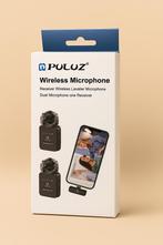 Wireless Microphone Dual Lavalier Mic Lightning   iPhone, Ophalen of Verzenden, Zo goed als nieuw, Overige merken