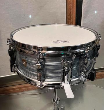 Ludwig Jazz Fest Vintage Blue Oyster Snare 14x5.5 beschikbaar voor biedingen