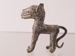 Div obj. 457 gr. Bronzen Benin luipaard, Nigeria (120808-05), Ophalen of Verzenden