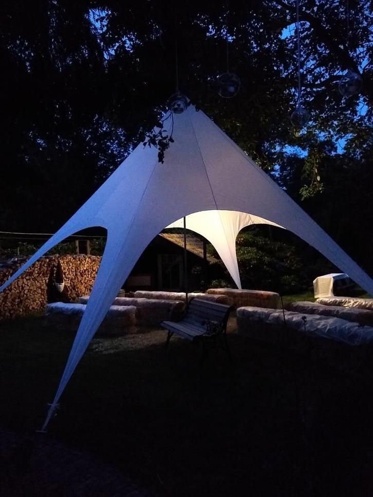 Stertent partytent, Tuin en Terras, Partytenten, Zo goed als nieuw, Partytent, 2 meter of meer, 8 meter of meer, 6 meter of meer