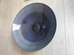 Mooie blauwe schaal, Ophalen of Verzenden, Zo goed als nieuw, Rond, Glas