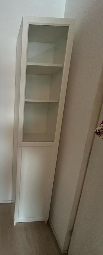 Ikea oxberg deur voor billy boekenkast wit, Huis en Inrichting, Kasten | Vitrinekasten, Zo goed als nieuw, 50 tot 100 cm, 25 tot 50 cm