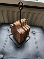 Onderzetters op standaard, Ophalen of Verzenden, Gebruikt, Glas of Kopje