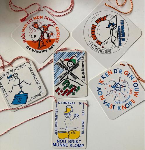 Carnaval Badge CC de Blauwe Kei BREDA PPSTK!!! 1991 - 1996, Antiek en Kunst, Curiosa en Brocante, Verzenden