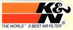 K&N High Flow Air Filters sticker #1, Motoren, Accessoires | Stickers