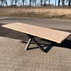 Tuintafel Douglas - Houten Buitentafel - Met Matrix Poot, Tuin en Terras, Tuintafels, Ophalen of Verzenden, Nieuw, Rechthoekig