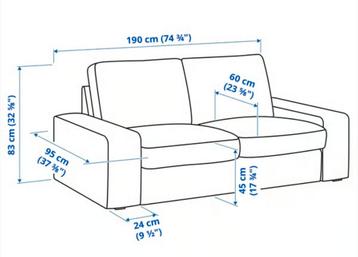 Gratis Ikea Kivik 2,5 zits - afbeelding 4