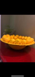 Niet de welbekende citroenen vaas, maar een schaal!, Ophalen of Verzenden, Zo goed als nieuw
