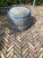 Halve Regenton Tuinbeeld, Ophalen, Gebruikt, Hout