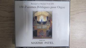 5 cd orgel: Psaumes Bibliques pour Orgue, Maxime Patel beschikbaar voor biedingen