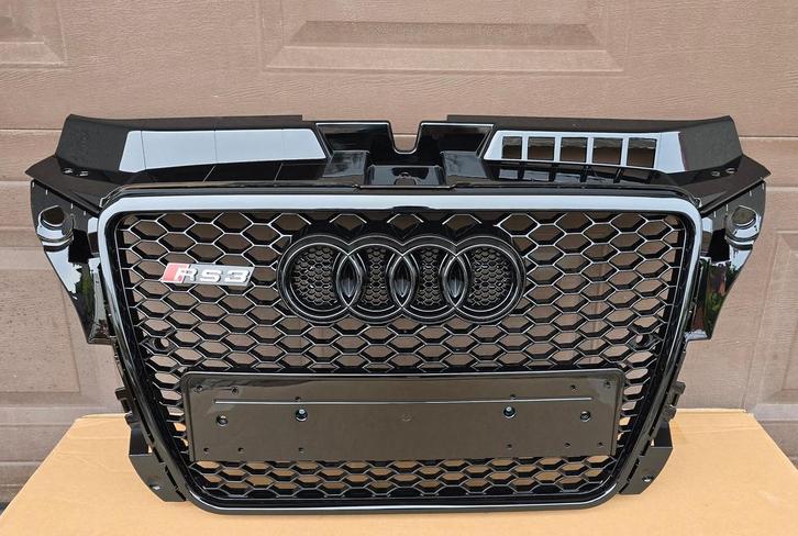 Grill Audi A3 8P Facelift RS3 RS LOOK GRILLE bj.2008-2012, Auto-onderdelen, Carrosserie en Plaatwerk, Bumper, Voor, Nieuw, Herkomst onderdeel bekend