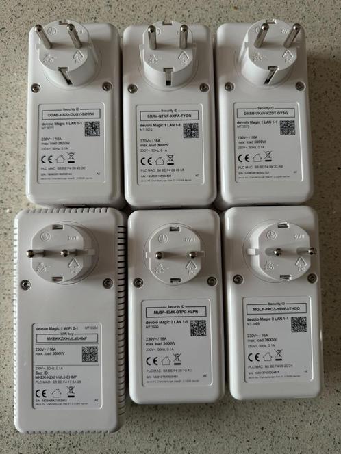 Devolo Magic powerline adapters 6x, Computers en Software, Powerlines, Zo goed als nieuw, Ophalen of Verzenden