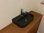 Te koop NIEUW hard stenen wasbak incl kraan en sifon, Ophalen, Nieuw, Wastafel