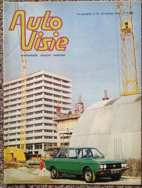 AutoVisie: Audi 80 LS (B1, test), DAF 55 en 66, Peugeot 104, Boeken, Auto's | Folders en Tijdschriften, Gelezen, Algemeen, Ophalen of Verzenden
