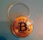 Vergulde Bitcoin Verzamel munt - Nieuw!, Postzegels en Munten, Ophalen of Verzenden