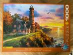 The old lighthouse puzzel 1000 stukjes, Hobby en Vrije tijd, Denksport en Puzzels, Ophalen, 500 t/m 1500 stukjes, Zo goed als nieuw