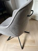 Mooie taupe stoel, Ophalen of Verzenden, Zo goed als nieuw, 75 tot 100 cm, 50 tot 75 cm