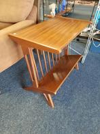 Louis van Teeffelen bijzettafeltje/lectuurbak, Minder dan 55 cm, Gebruikt, Mid century, Vintage