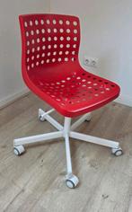 Rode bureaustoel - Ikea Skalberg, Ophalen, Zo goed als nieuw
