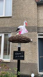 Ooievaars landingsbaan, Kinderen en Baby's, Kraamcadeaus en Geboorteborden, Ophalen of Verzenden, Zo goed als nieuw