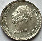 Schitterend dubbeltje 1849, Postzegels en Munten, Munten | Nederland, Ophalen of Verzenden, Koning Willem III, 10 cent, Zilver