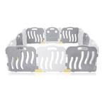 Playpen, Grondbox wit, grijs 196 x 196 x 60 cm, Ophalen, Gebruikt