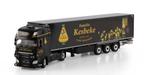 WSI 1:50 - DAF XF Super Space Cab + box trailer - Kesbeke, Overige merken, 1:50 of kleiner, Nieuw, Ophalen of Verzenden