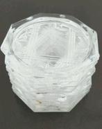 9 x Onderzetters voor glazen / Glazen onderzetters, Ophalen of Verzenden, Zo goed als nieuw, Glas of Kopje