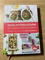Koolhydraatarm 50 Dagen Programma | Niels Bosman, Ophalen of Verzenden, Zo goed als nieuw