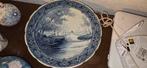 Delfts Blauw Wandbord Boch, Ophalen of Verzenden