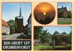Grubbenvorst 4 foto's op kaart, Verzamelen, Ophalen of Verzenden, 1980 tot heden, Gelopen, Limburg