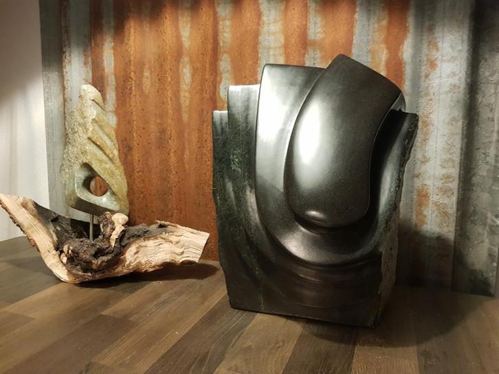 Build up - Caye, Stenen Sculptuur, Antiek en Kunst, Kunst | Beelden en Houtsnijwerken, Ophalen