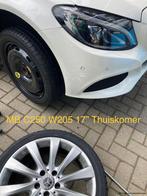 Reservewiel Thuiskomer Mercedes GLK X204 & A C CLA klasse 17, Gebruikt, -, -, Banden en Velgen