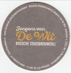 1 JONGENS VAN DE WIT BOSSCHE STADSBROUWERIJ BIERVILTJE, Verzamelen, Biermerken, Verzenden, Gebruikt, Viltje(s), Overige merken