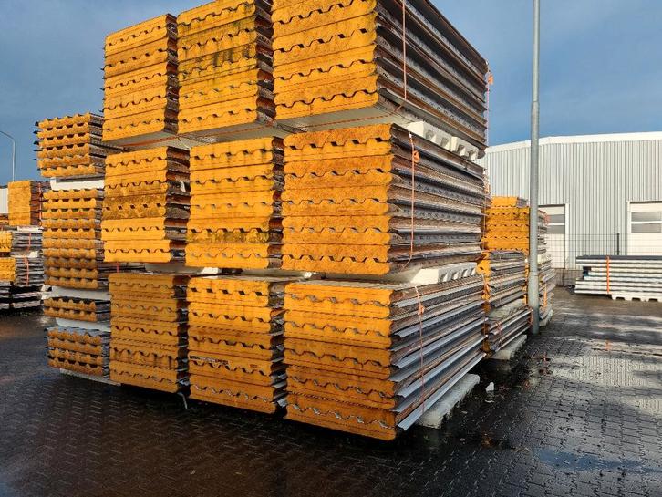 FALK Sandwichpanelen 100 mm B-keus | Vanaf €8,00/m2, Doe-het-zelf en Verbouw, Platen en Panelen, Zo goed als nieuw, Overige materialen