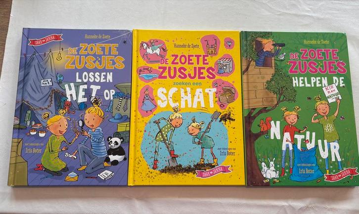 De Zoete Zusjes - 3 Boeken, Boeken, Kinderboeken | Jeugd | onder 10 jaar, Zo goed als nieuw, Fictie algemeen, Ophalen of Verzenden