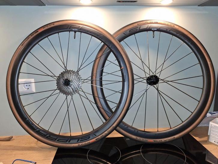 Supra RFC 35 Elite Disc Carbon Wielset, Fietsen en Brommers, Fietsonderdelen, Gebruikt, Racefiets, Wiel, Ophalen