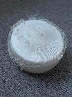 Witte Whiteley hoed, trouwhoedje, Ophalen of Verzenden, Zo goed als nieuw, One size fits all, Hoed