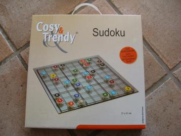 Gosy Trendy Sudoku Puzzel Spel op Glasplaat  beschikbaar voor biedingen