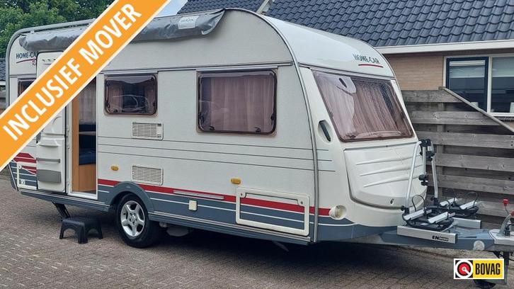 Home-Car Racer 44 UD Incl. Mover en voortent, Caravans en Kamperen, Caravans, Bedrijf, tot en met 4, 750 - 1000 kg, Standaardzit