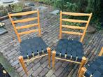 4 Vintage Eetkamer stoelen Pastoe St09 Cees Braakman, Huis en Inrichting, Stoelen, Ophalen, Gebruikt, Zwart, Ladderstoel Cees Braakman van Pastoe