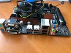 Asrock H110M-DVS + Pentium G4560, Ophalen of Verzenden, Gebruikt, Intel, DDR4
