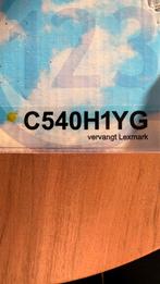 Lexmark Cartridge (geel), Computers en Software, Printerbenodigdheden, Ophalen of Verzenden, Zo goed als nieuw