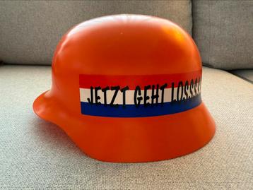 Oranje Duitse Voetbal Helm - Jetzt Geht Losssss beschikbaar voor biedingen