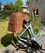Vintage fietskinderzitje van riet, Ophalen, Gebruikt, 0 t/m 10 kg, Voorzitje