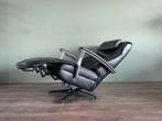 Mooie zwarte prominent stockholm relax fauteuil elektrisch, Huis en Inrichting, Fauteuils, Ophalen, Minder dan 75 cm, Zo goed als nieuw