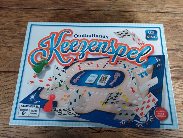 Oud Hollands Keezenspel, Hobby en Vrije tijd, Gezelschapsspellen | Bordspellen, Zo goed als nieuw, Ophalen